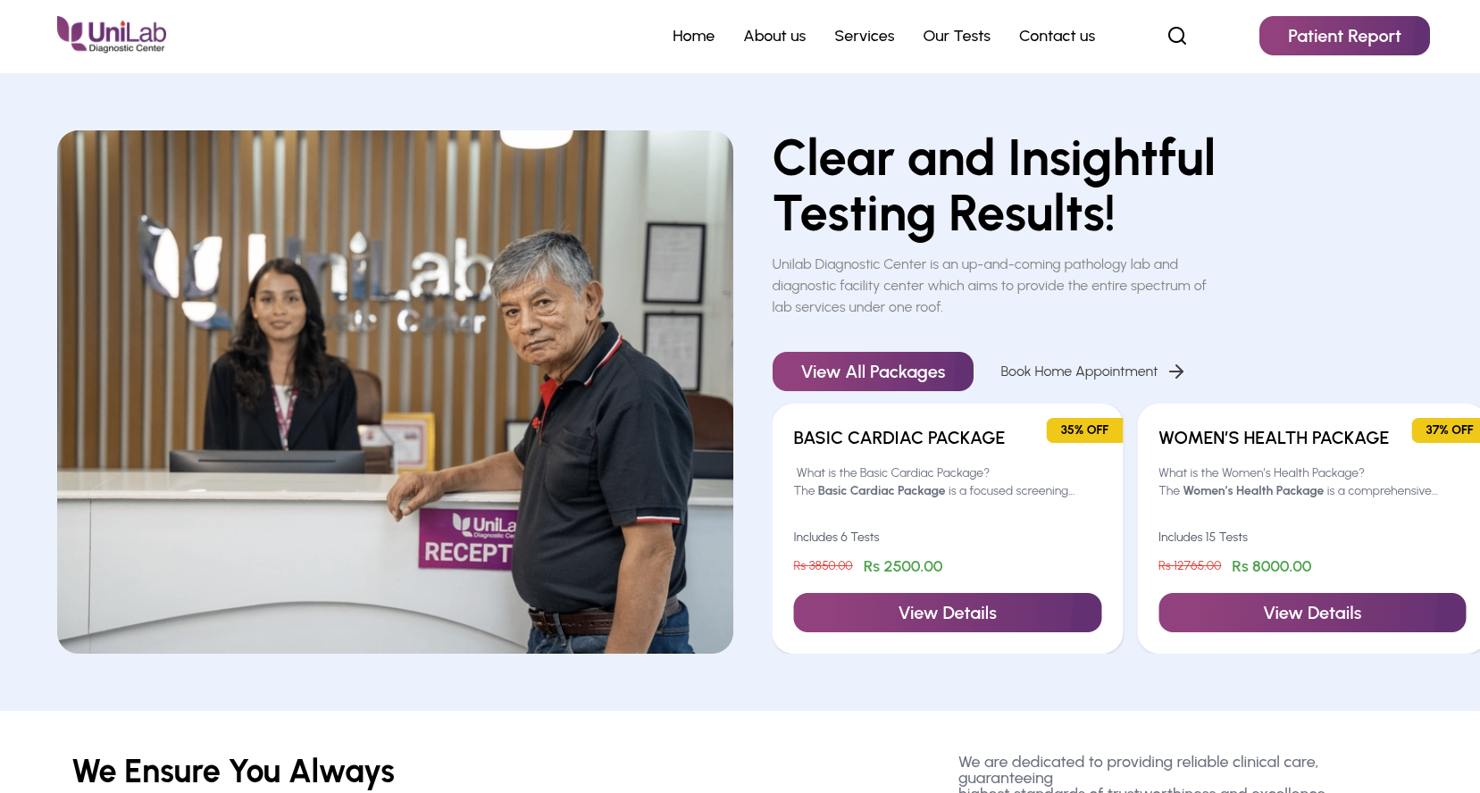 Unilab – Pathology Lab System