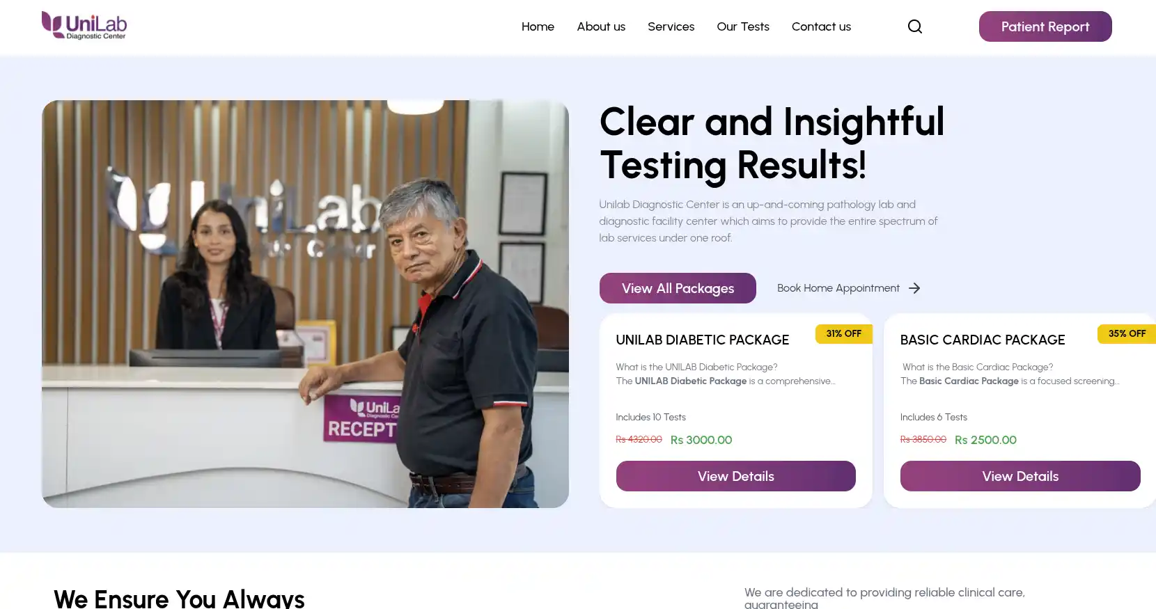 Unilab – Pathology Lab System
